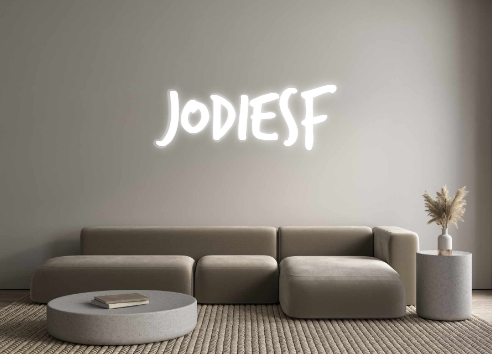 Custom Neon: Jodiesf