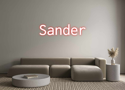 Custom Neon: Sander