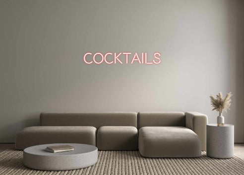 Custom Neon: cocktails