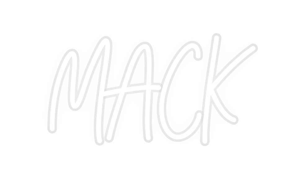 Custom Neon: MACK