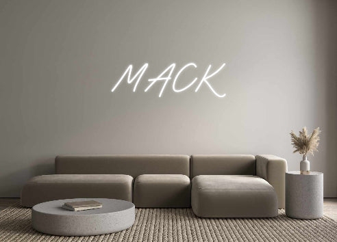 Custom Neon: MACK