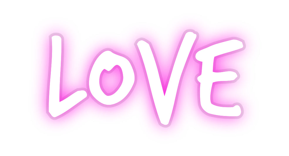 Custom Neon: Love