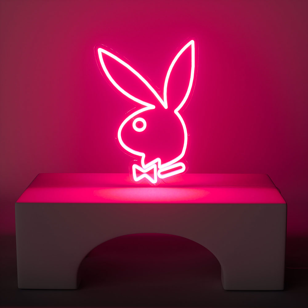 Rabbit Bunny Playboy Neon Sign