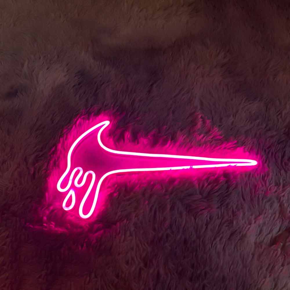 Dripping Nike Neon Sign