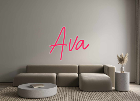 Custom Neon: Ava