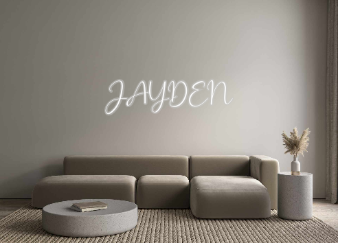 Custom Neon: JAYDEN