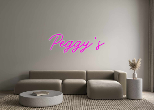 Custom Neon: Peggy's