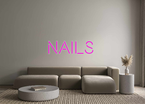 Custom Neon: Nails