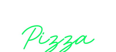 Custom Neon: Pizza