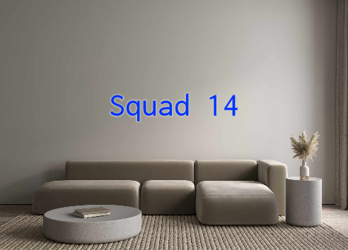 Custom Neon: Squad 14