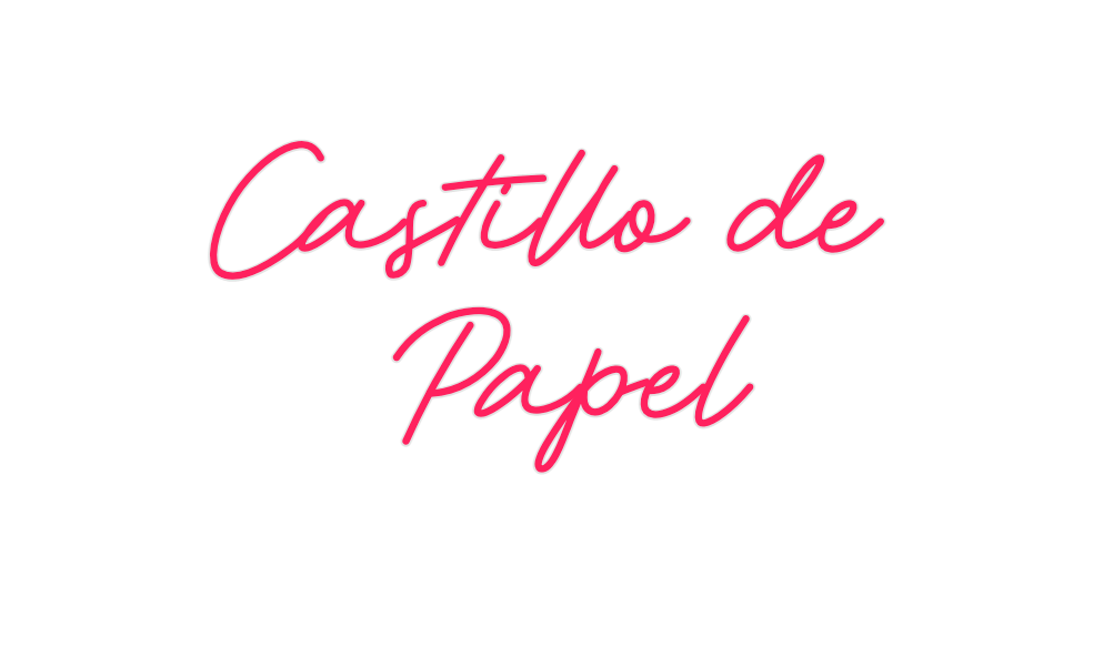 Custom Neon: Castillo de
 ...