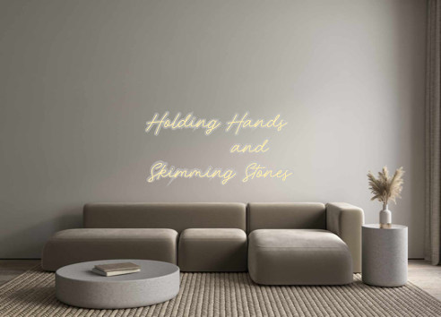 Custom Neon: Holding Hands...