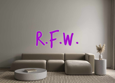 Custom Neon: R.F.w.