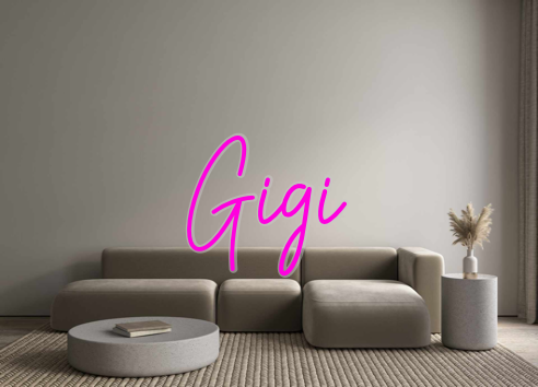 Custom Neon: Gigi