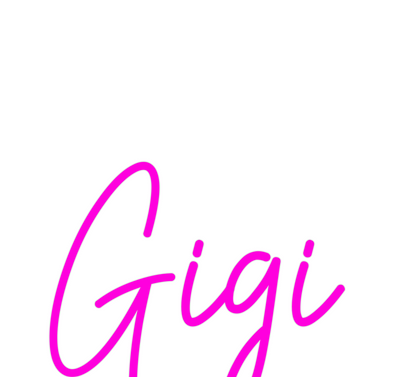 Custom Neon: Gigi