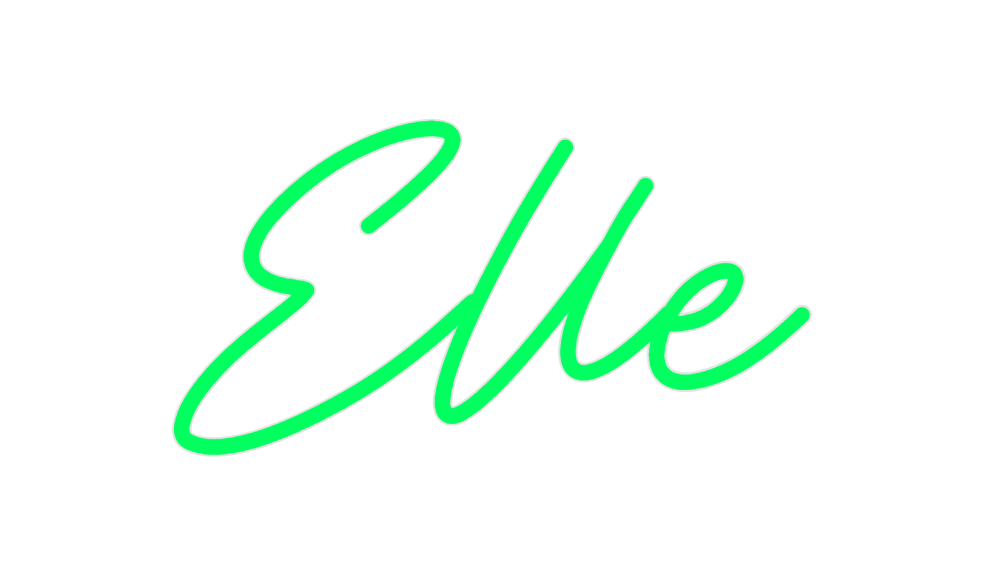 Custom Neon: Elle