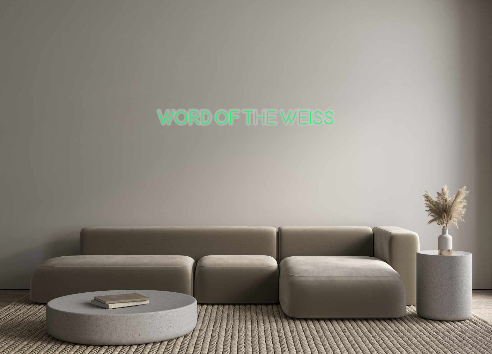 Custom Neon: WORD OF THE W...