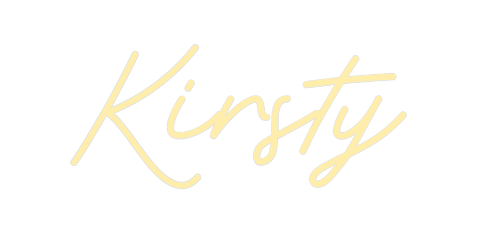 Custom Neon: Kirsty