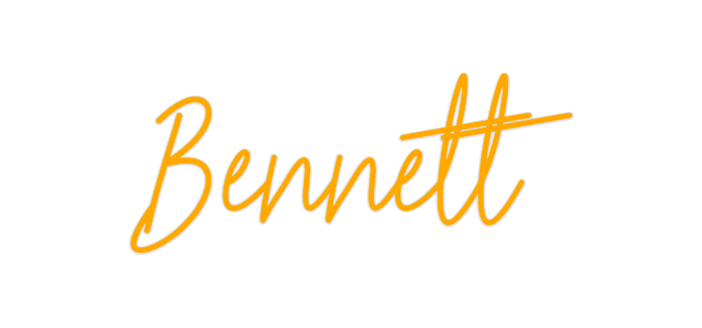 Custom Neon: Bennett