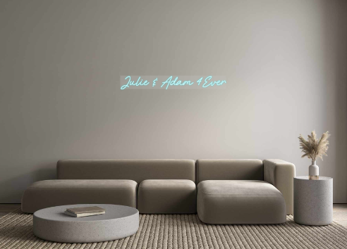 Custom Neon: Julie & Adam ...