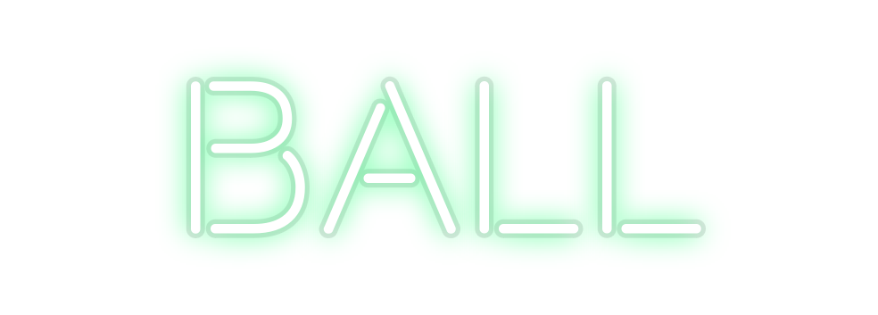 Custom Neon: Ball