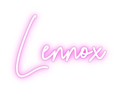 Custom Neon: Lennox