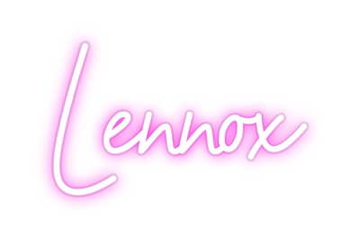 Custom Neon: Lennox