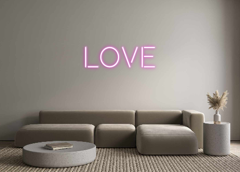 Custom Neon: LOVE