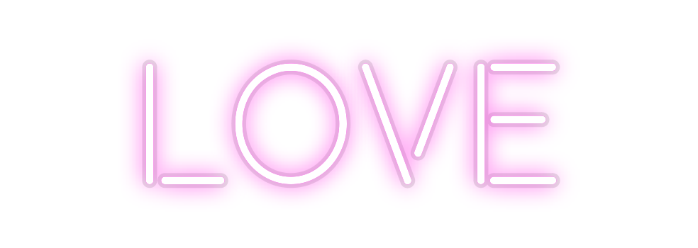 Custom Neon: LOVE