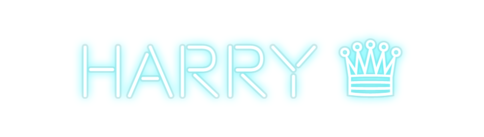 Custom Neon: Harry ♕