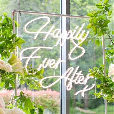 Happily Ever After X Neon Sign