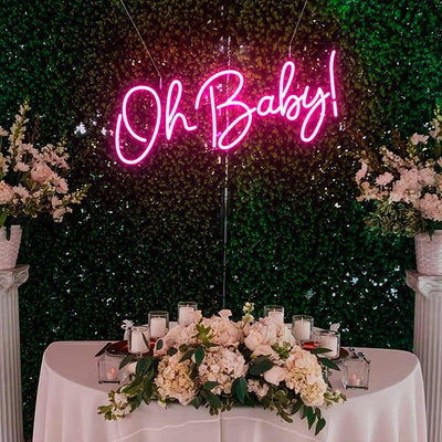 Oh Baby Neon Sign