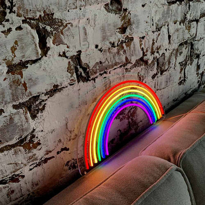 Rainbow Neon Sign