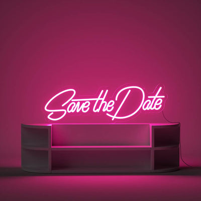 Save the Date Neon Sign
