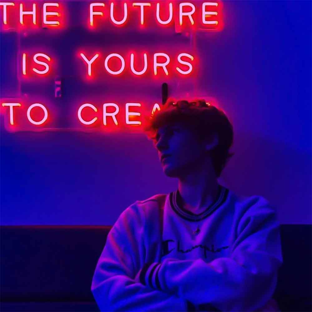 The Future Is Yours to Create Neon Sign